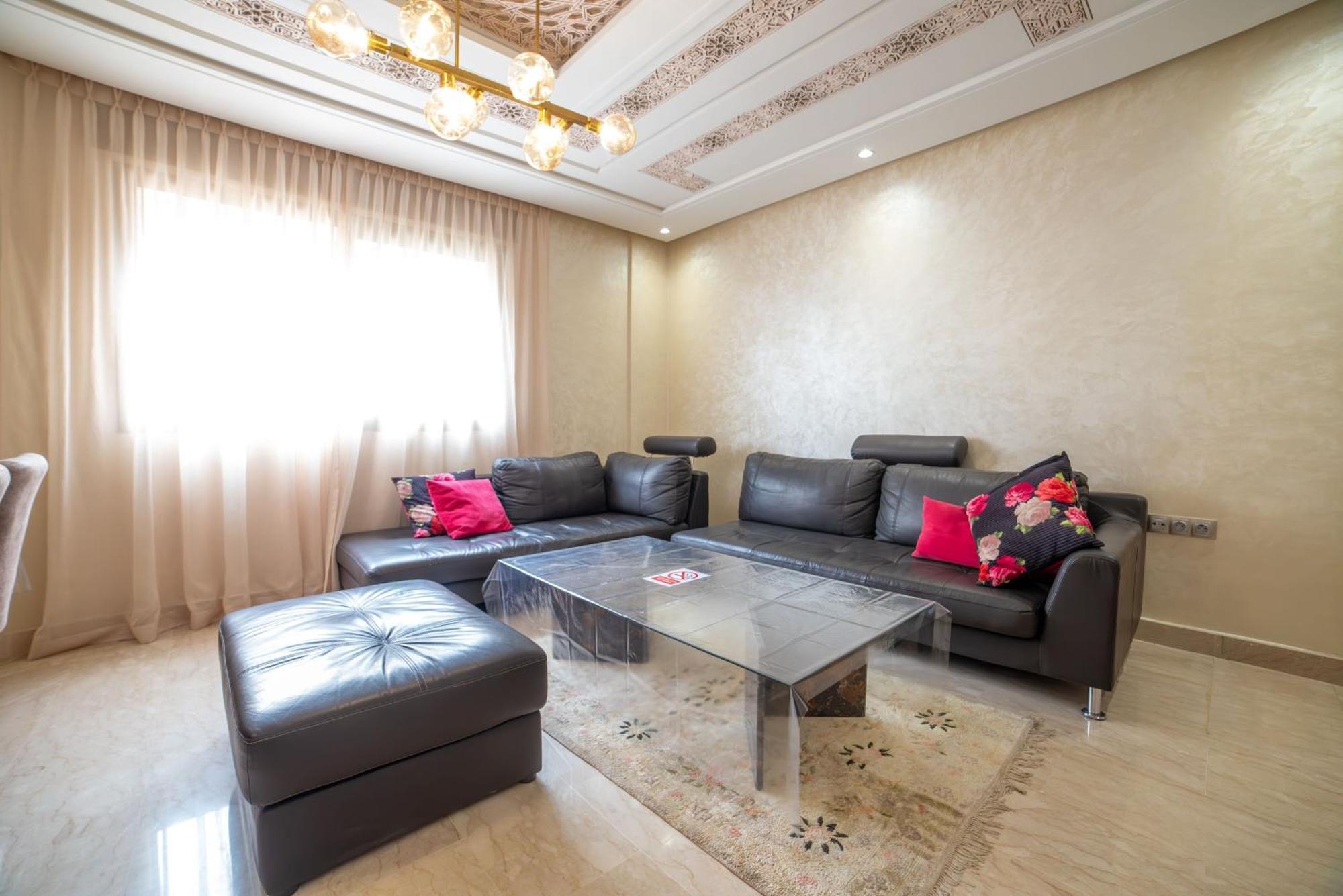 Luxury Seafront Apartment 101Sqm With Wi-Fi And Parking Agadir Kültér fotó